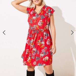 Loft Floral Dress